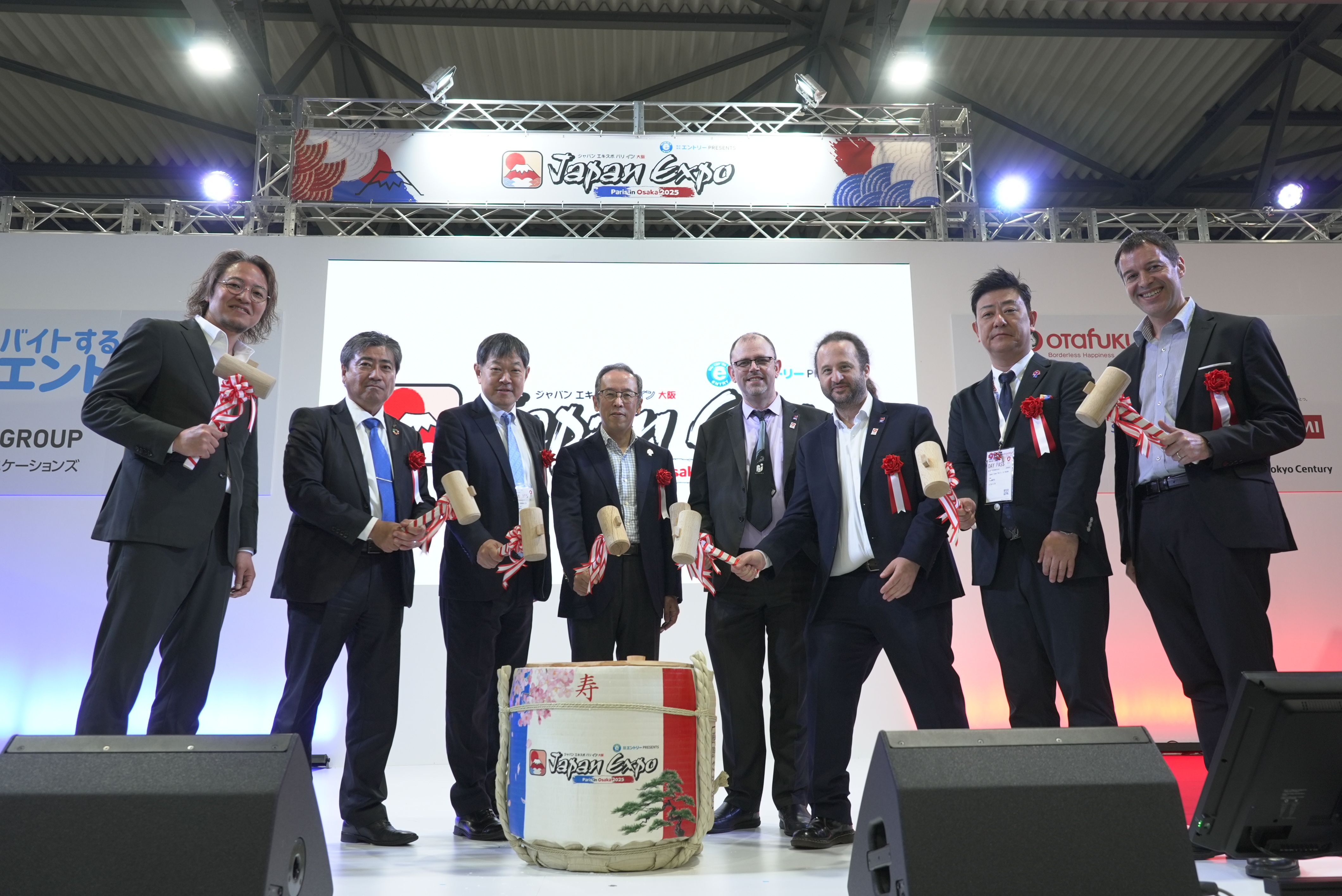 「Japan Expo Paris in Osaka 2025」開会式の様子