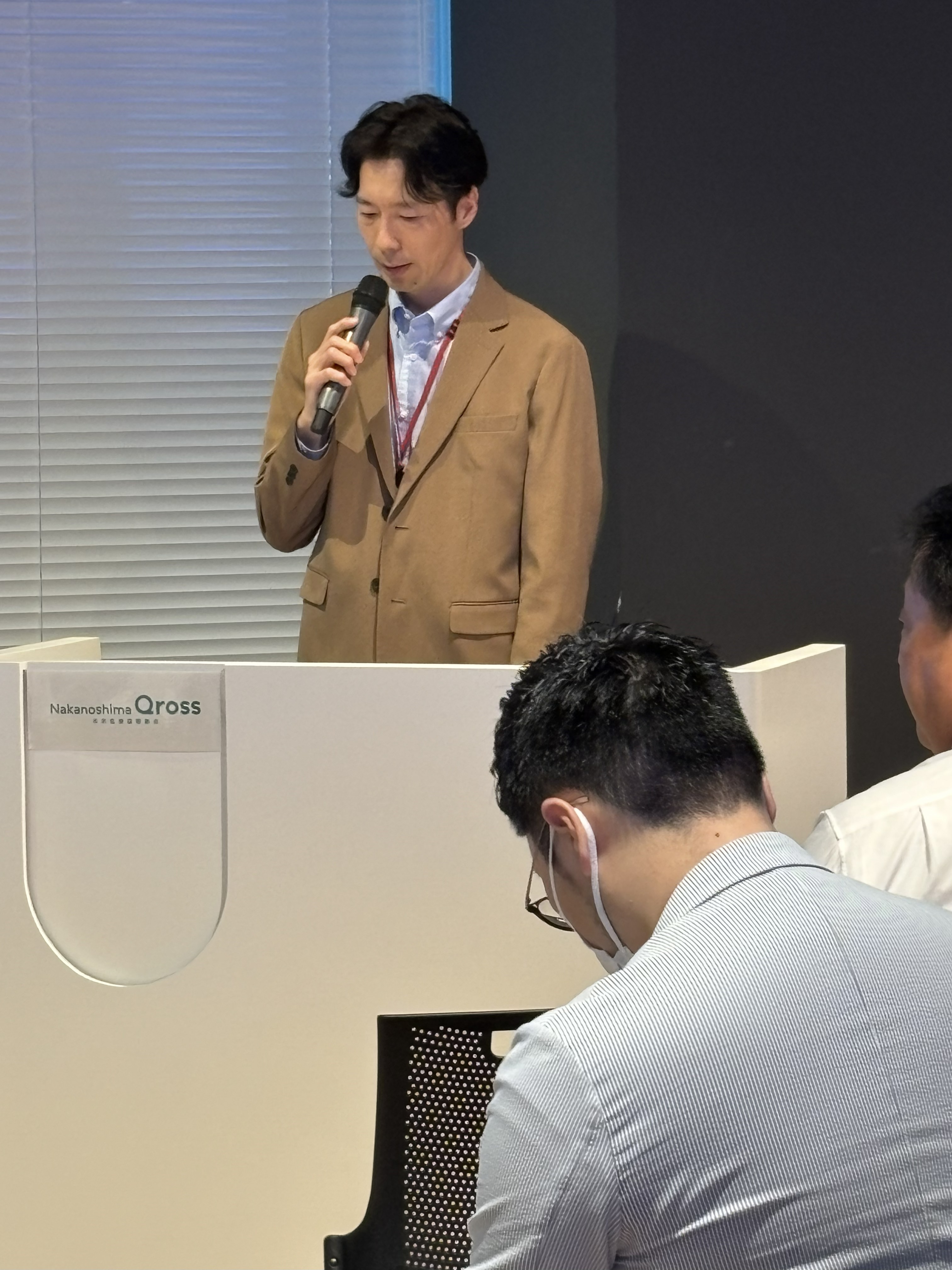 株式会社サンプラテック様ご登壇の様子
