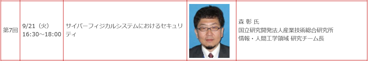 第7回講師