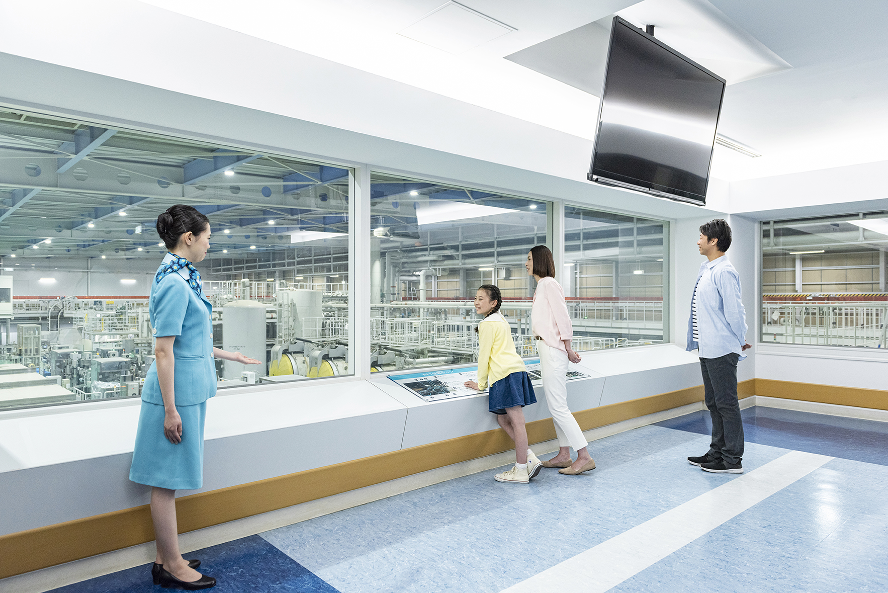 見学の様子