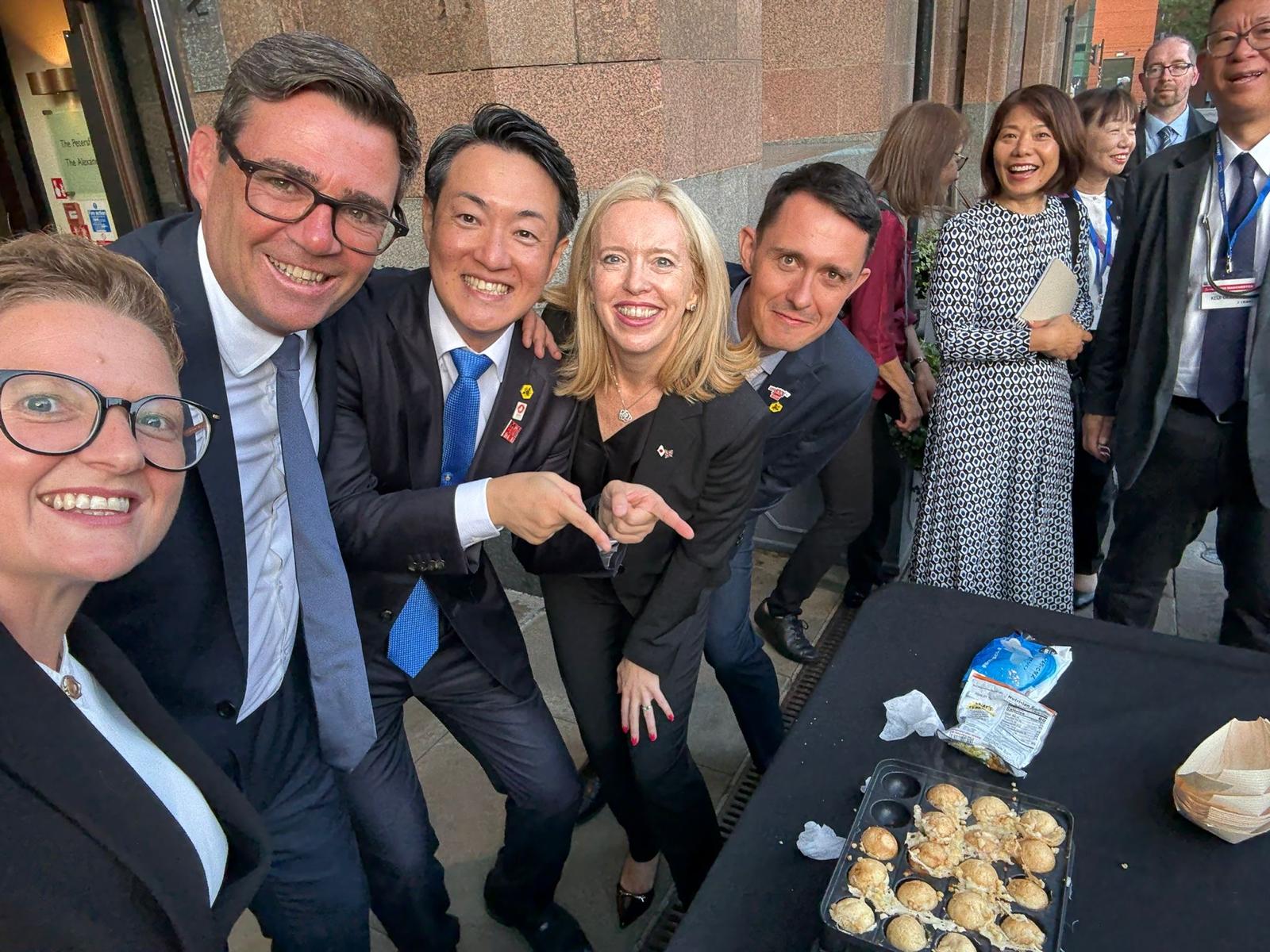 マンチェスターでの Japan Week にて