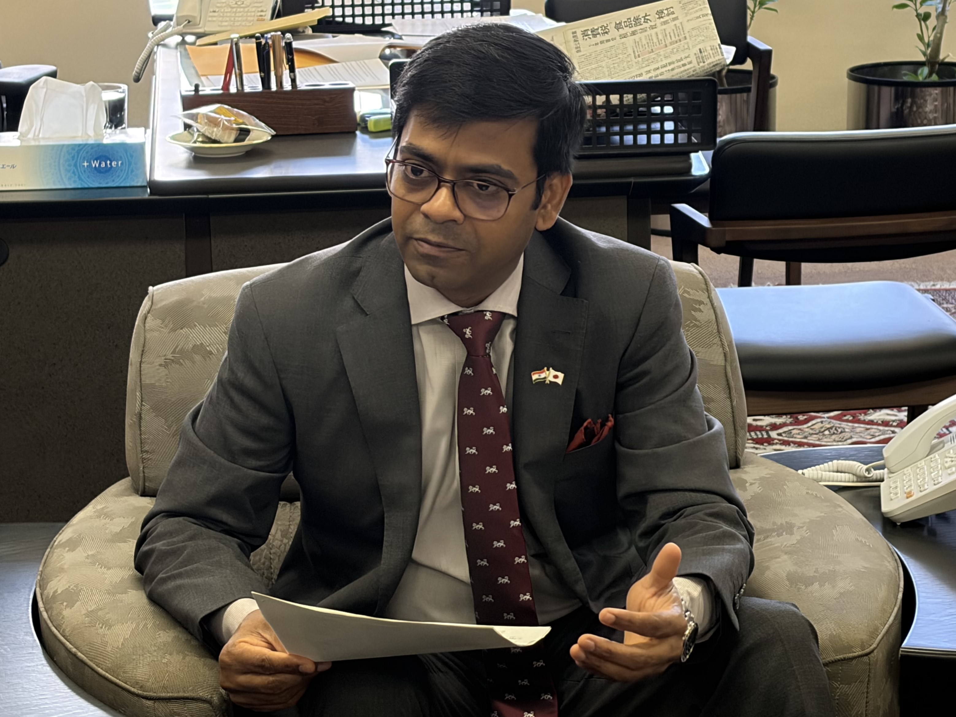 Consul General of Consulate-General of India in Osaka-Kobe CHANDRU Appar