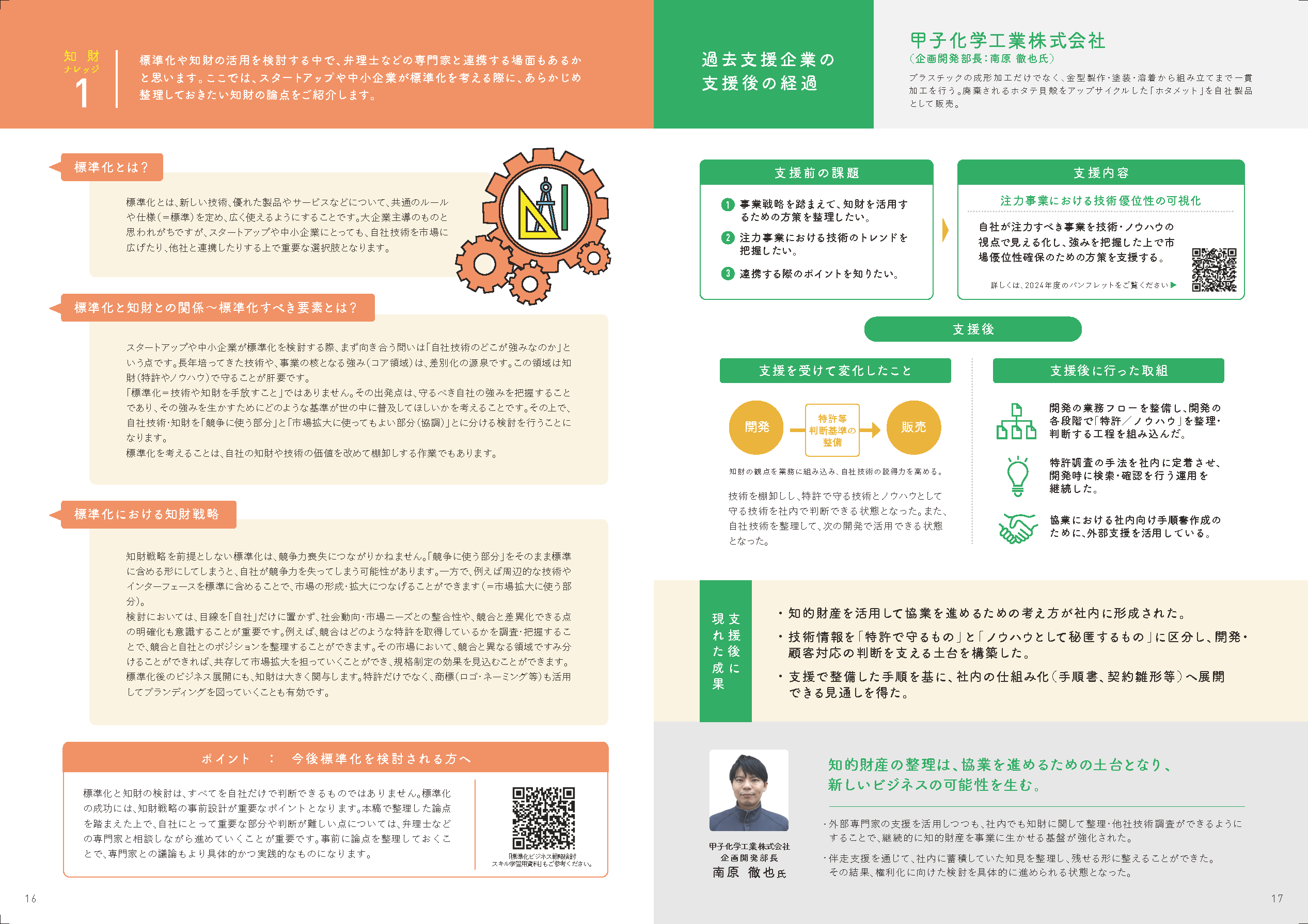 標準化を考える際に、整理しておきたい知財の論点について
