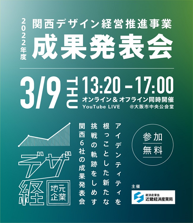2022年度デザイン経営推進事業成果発表会