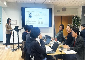 原田 雅子 氏　講義風景1