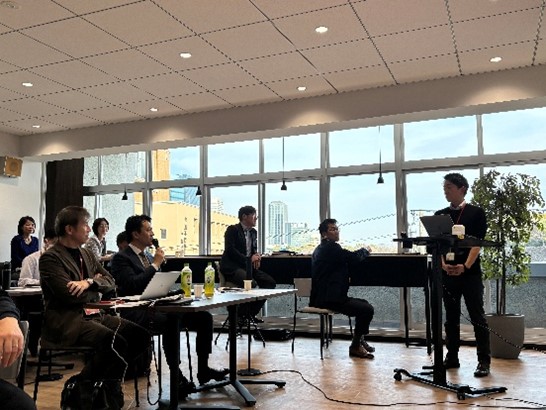 アトツギ×知財　発表風景1