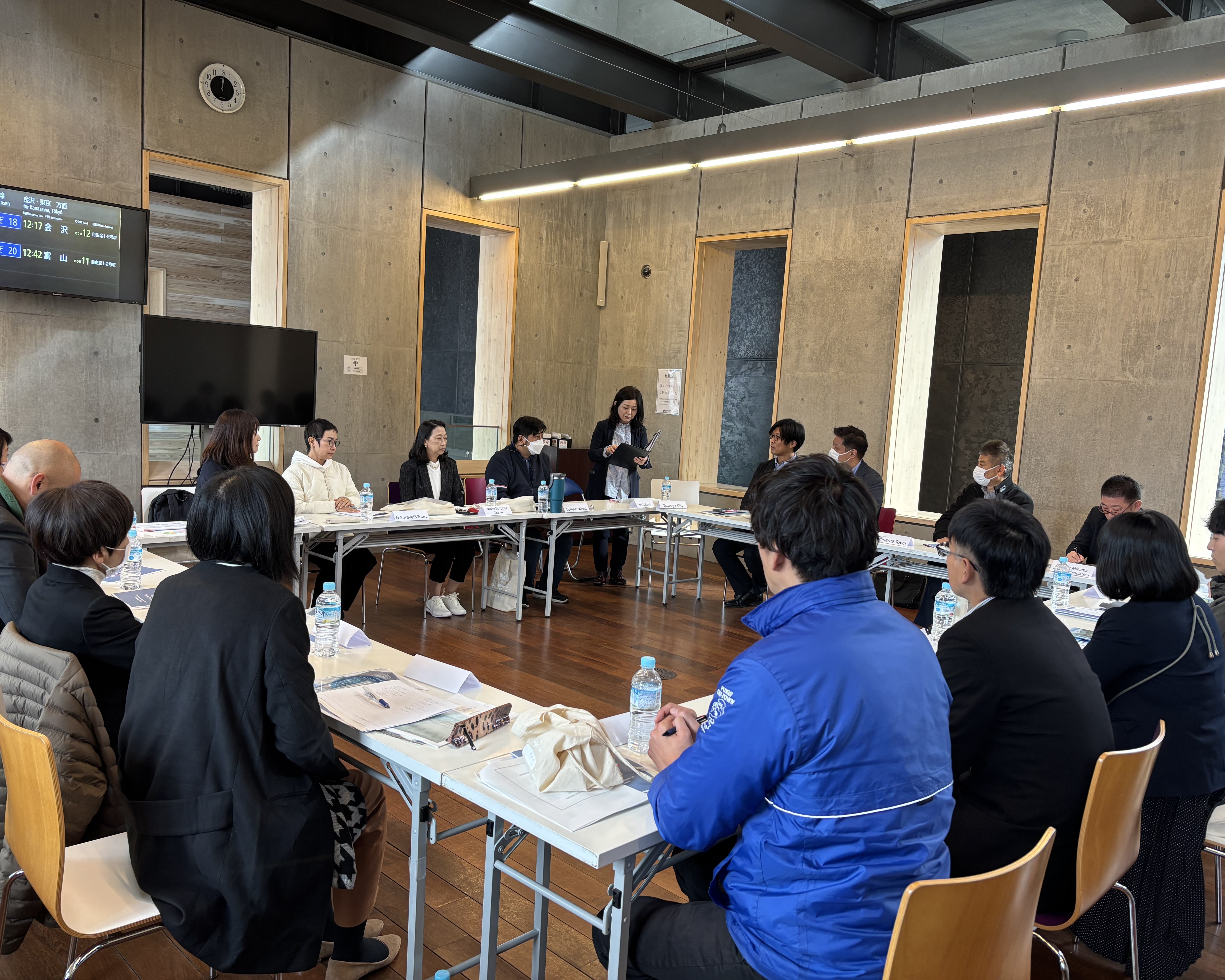 地元観光関係者との交流会