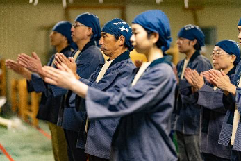 神事の様子