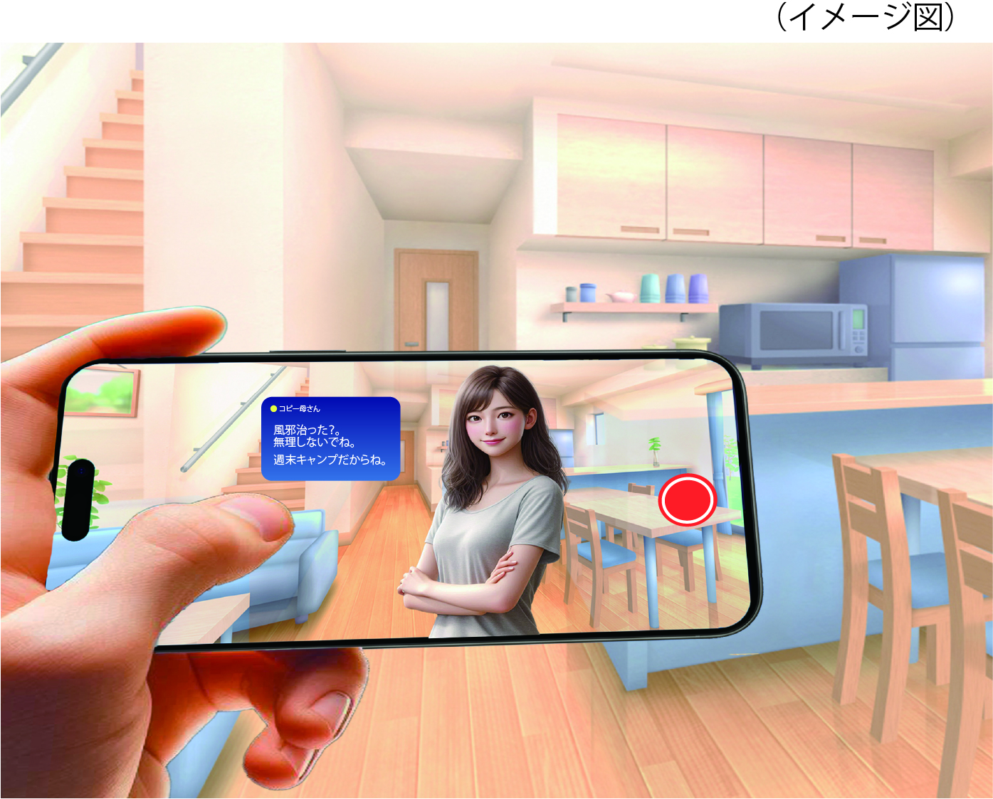 Thinkeye3システムを利用したクローンアバター