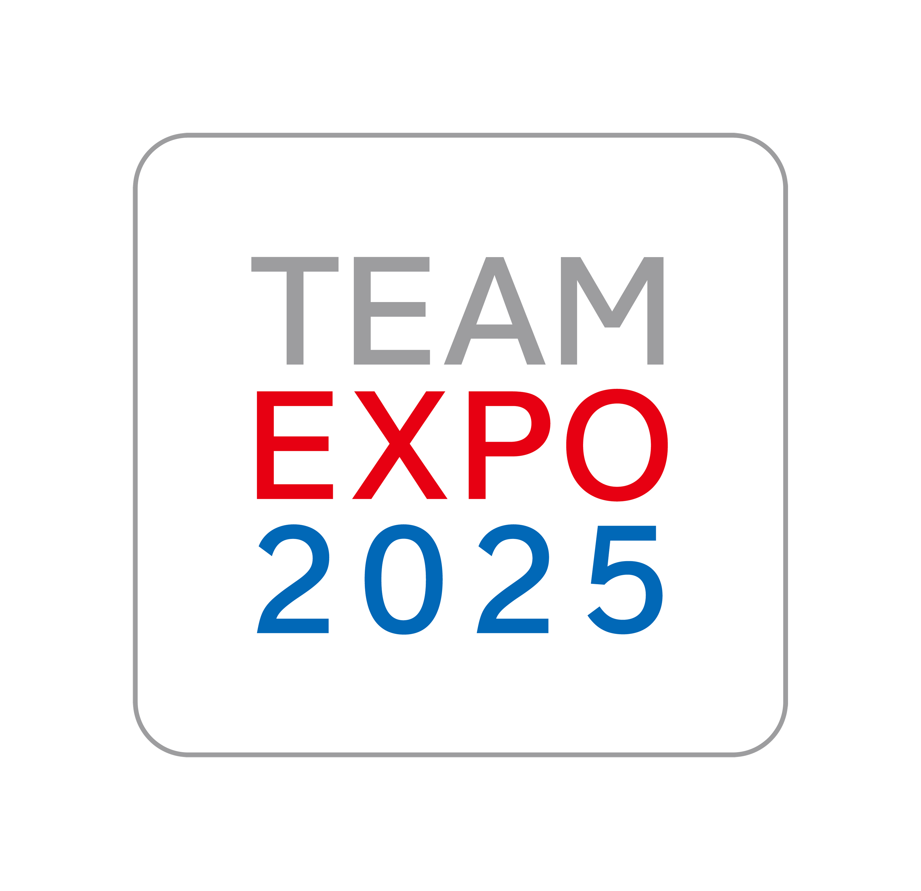「TEAM EXPO 2025」プログラムロゴマーク