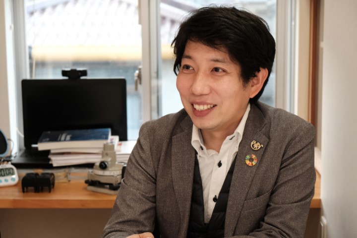 森取締役はアートの融合に新技術を見いだした