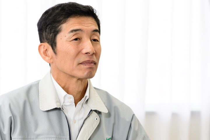 自動車業界では珍しいプレス技術があったと清水社長