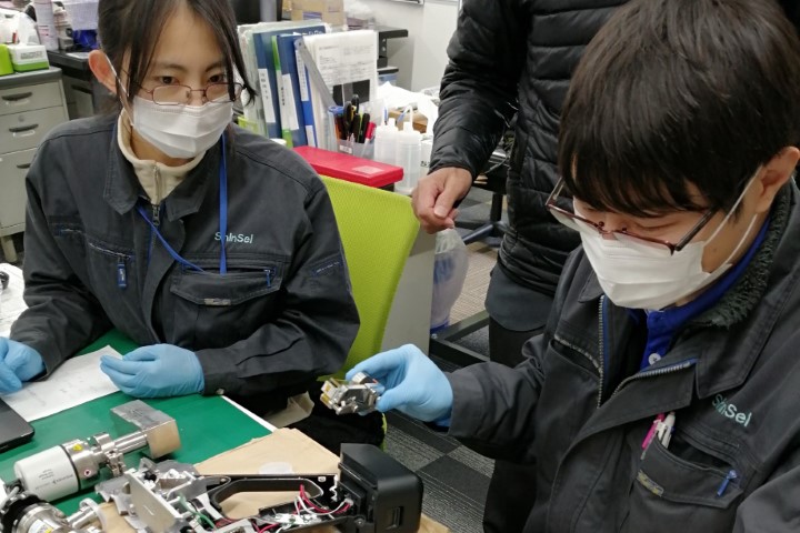 開発には若手社員が活躍した