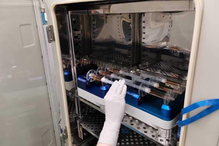 ３次元細胞を製造する「ＣＥＬＬＦＬＯＡＴ」がベース技術