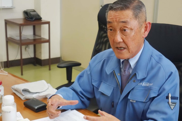 三木社長は建材から需要の広がりに期待する