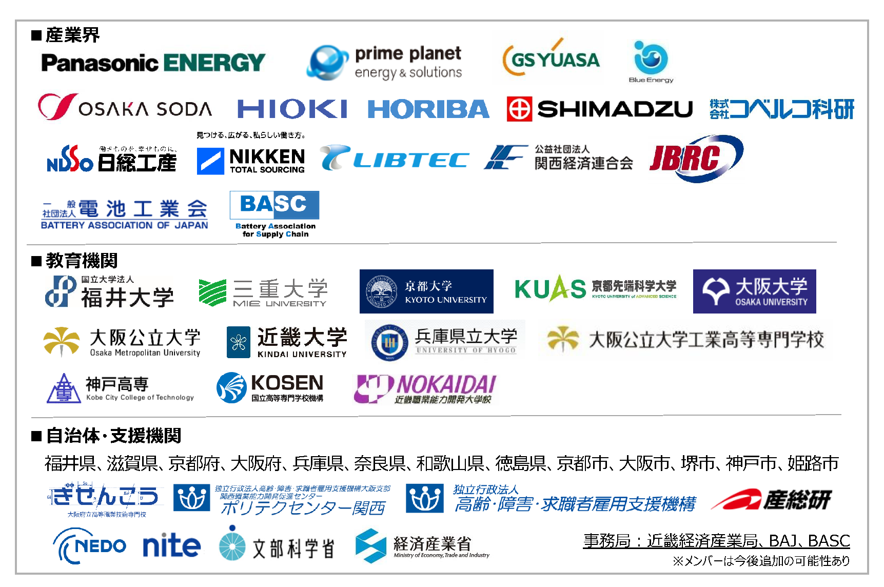 関西コンソメンバー