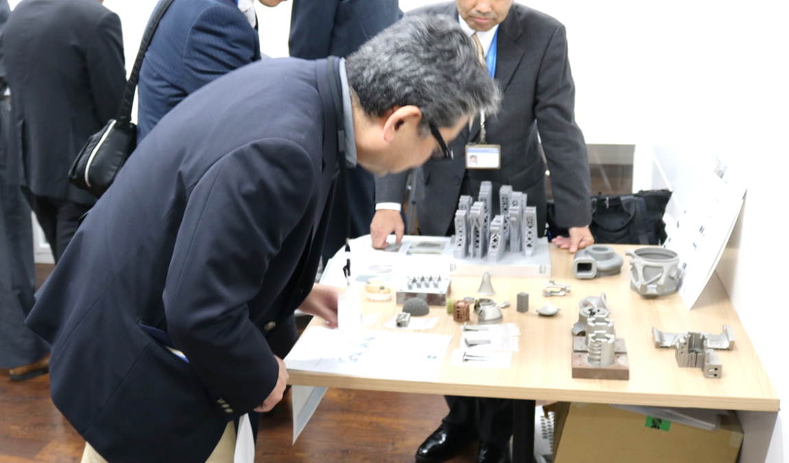 サンプル展示様子