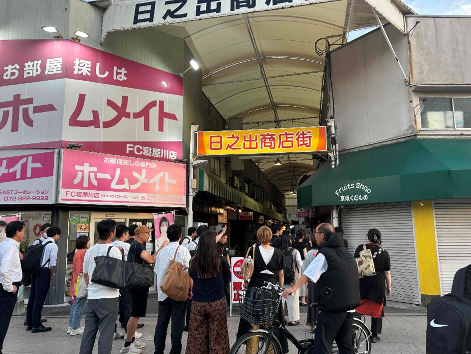 みんなでまち歩きをして、まちの魅力を再発見！