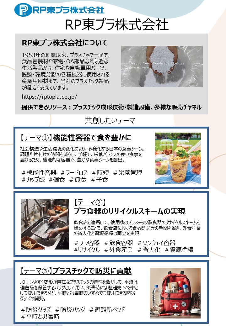 共創テーマ東プラ