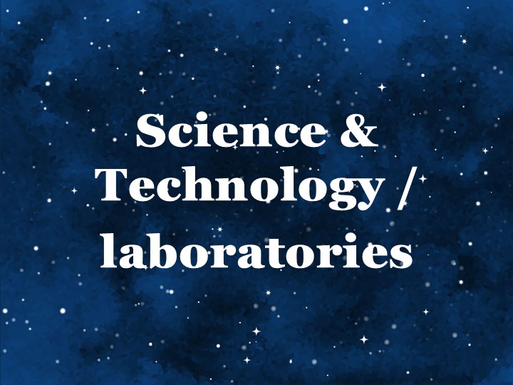 Science & Technology / laboratories