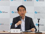 局長定例記者会見を開催しました