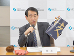 局長定例記者会見を開催しました