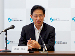 局長就任記者会見を開催しました。