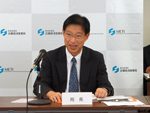 局長定例記者会見を開催しました