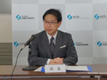 局長定例記者会見を開催しました